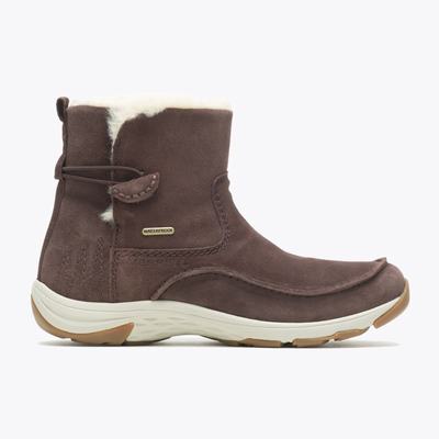 Merrell Approach Sage Pull On Polar Waterproof Vinterskor Dam Bruna (SE839721)